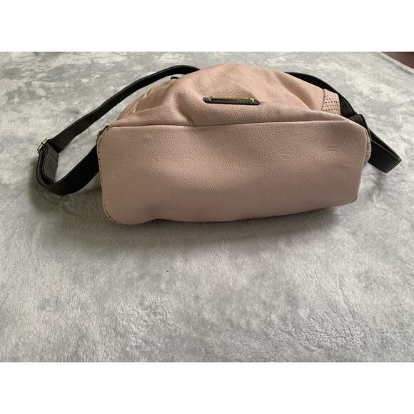 Steven madden Pink and brown preppy princess backpack - Picture 5 of 7